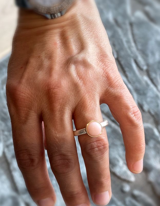Pink Pillow Ring